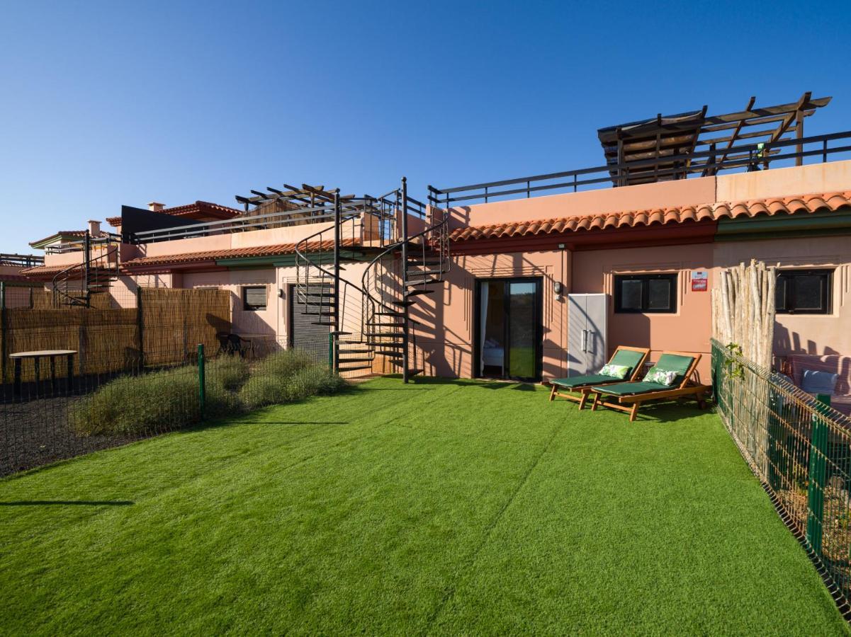 Private Terrace Majanicho Home -Garden & Pool La Oliva Buitenkant foto