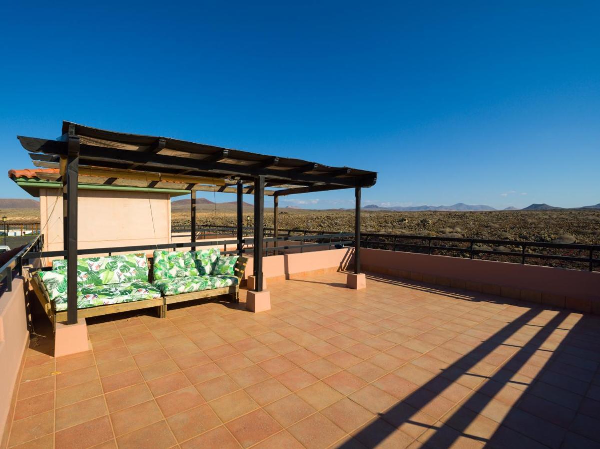 Private Terrace Majanicho Home -Garden & Pool La Oliva Buitenkant foto